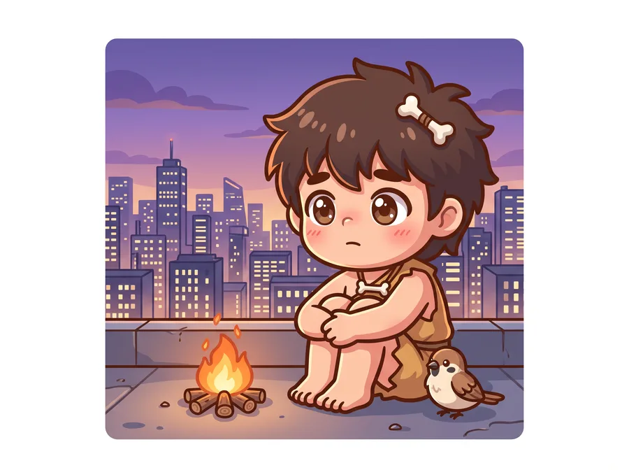 실내의 사색가